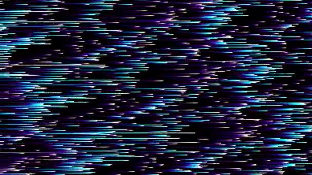 Naadloos Looping Levendige Abstracte Achtergrond Animatie Van Lijnen Horizontaal Bewegen — Stockvideo