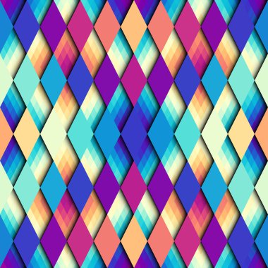 Kusursuz bir eşkenar dörtgen. Vektör resmi.