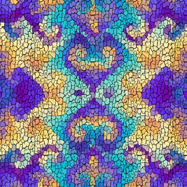 Kusursuz bir arka plan modeli. Çatlak grunge vintage yüzey. Kalitesiz şıklıkta. Vektör resmi.