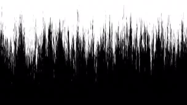 Nagy Kontrasztú Grunge Vonalak Vintage Screen Effect Rejtély Történelem Horror — Stock videók