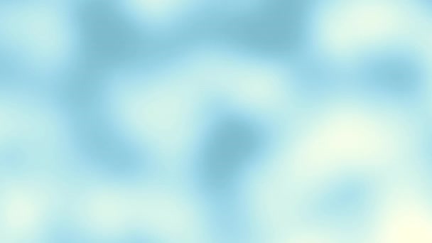 Abstract Focused Blue Bokeh Light Leak Gradient Background Loop Overlay — Vídeo de Stock
