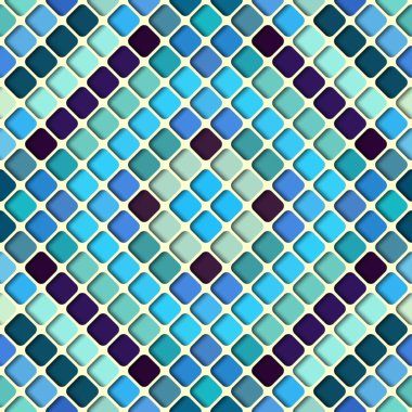 Kusursuz soyut bir arkaplan. Pastel eşkenar dörtgenler düşük polimer biçiminde. Rahatlama efekti. Vektör resmi.