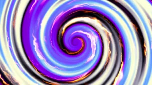 Бесконечная Абстрактная Спираль Бесшовные Зацикленные Кадры Абстрактный Фон Цикла — стоковое видео