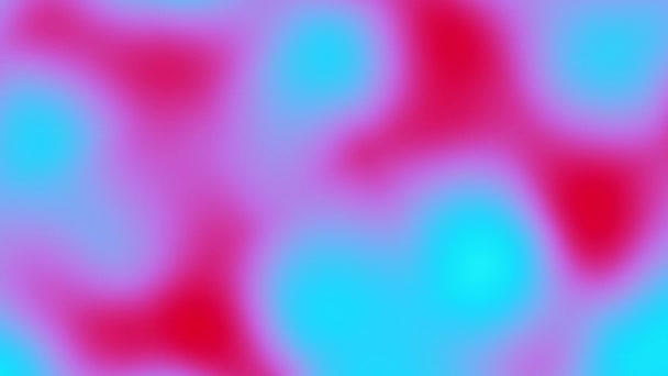 Abstract Focus Blue Bokeh Light Leak Gradiënt Achtergrond Lus Voor — Stockvideo