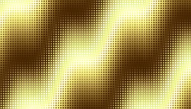 Altın metal, geniş desenli plaka. Altın desenli arka plan, altın folyo metalik levha veya reklam kampanyası için kağıt