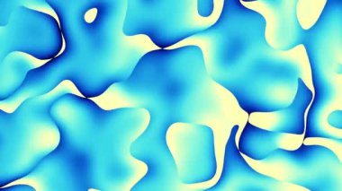 Bozulmuş neon ışınları siyah arkaplanda soyut arkaplan oluşturur. 4k döngü görüntüsü