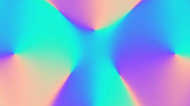 4K, soyut trend holografik gradyanını döngüye soktu. Görüntü döngüsü