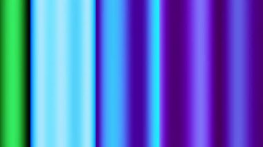 Video renkli dikey çizgiler dönüyor. Soyut 3D görüntüleme 4k