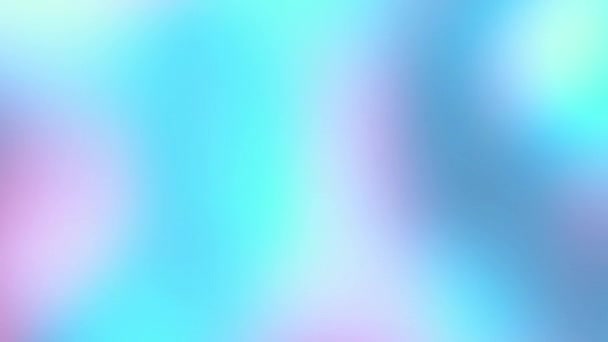 Abstrait Déconcentré Bleu Bokeh Lumière Gradient Fuite Boucle Fond Pour — Video