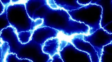 mavi enerji ışık dizeleri veya fişekleri ve arka aydınlatma ile arka plan dalgalar. Gelecek modern veri bilgi akan, teknoloji tanıtım, organik biyoloji animasyon olarak kullanılabilir. 3D render 4k video