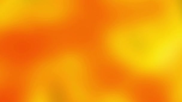 Помаранчевий Жовтий Градієнт Руху Фону Анімації Шаблон Дизайну Петля Кадрів — стокове відео