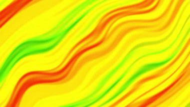 Renkli gradyan arka plan 4k. Kırmızı, sarı, yeşil kıvrımlı kıvrım renginde renkli bir arkaplan. Duvar kağıdı, arkaplan, web pankartı için renkli gradyan arkaplan
