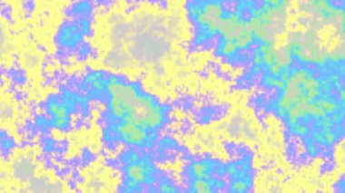 Holografik modern soyut döngülü animasyon. Açık renkli neon pastel renklerle kusursuz bir arkaplan. 4k döngü