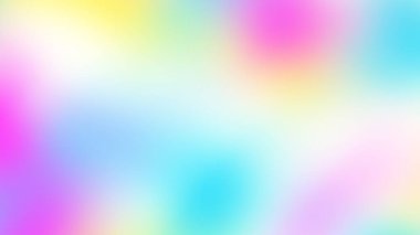 Gökkuşağı renkleri saydam eğim arkaplanını bulanıklaştırdı. Şeffaf png kaplama arkaplanı