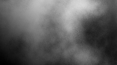 Siyah gürültü tahıl şeffaf gradyan arka plan. Şeffaf png kaplama arka planı ile toz etkisi