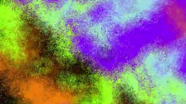 Kusursuz renksiz soyut bir arka plan ve kabataslak kabarık tahıllar. Siyah soyut arka planda tanecikli dinamik parlak sıçrama