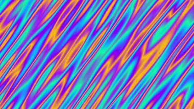 Trippy psychedelic renkli gökkuşağı sıvı mermer gradyan dalgalar animasyonu. Moda hipnoz edici soyut dalgalı dalgalar ve sıvı sanat videoları. 4K kusursuz döngü görüntüsü. 3B görüntüleme