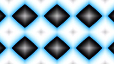 Elmas Şekilli Çok Renkli Kaleydoskopik Geometrik Desenler