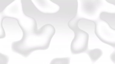 4k döngü yavaş çekim soyut animasyon kabartma beyaz yüzey parlayan efekt, animasyon giriş arka plan, güzel canlı duvar kağıdı