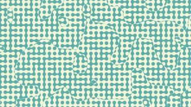 Soyut bir yarım ton grunge desen döngüsü video hareketi grafik arkaplan.