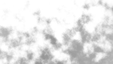 Siyah duman, şeffaf arkaplanı izole etti. Metin ya da uzay için sis ve sis etkisi. Şeffaf arkaplan