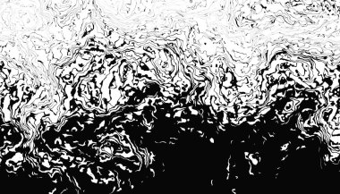 Soyut grunge çözünme biçimi şeffaf bir arkaplan ile örtüşür.