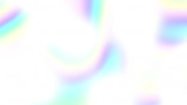 Pastel renk holografik gradyanını modern holografik renk paletiyle döndür