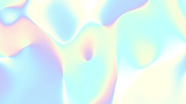 Soyut bulanık dalga akışı 4K gradyan eğimli dalgalı çizgiler teknoloji fütüristik hareket dinamik soyut dalga görüntüsü döngüsü