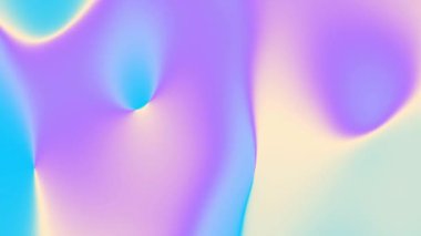 Soyut arka plan parlak, renkli, dinamik desen. Yaratıcı grafik tasarımı için fraktal grafikler. Holografik dengesiz doku. 4k döngüsü