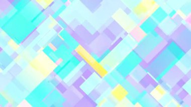 Kare tipi mozaik soyut arkaplan. 2B bilgisayar oluşturma şablonu