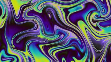 Çok renkli şekil değiştirme sıvı boya soyut arkaplan.