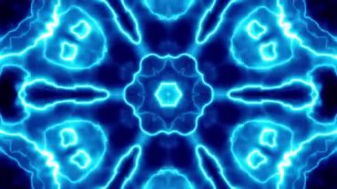 Titreşimli, ritmik neon ışıkları parlak disko desenli kusursuz bir VJ döngüsü..