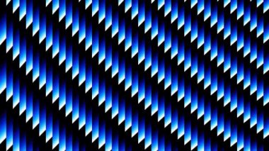 Mavi dikey ışık, koyu arkaplanda animasyon oluşturur