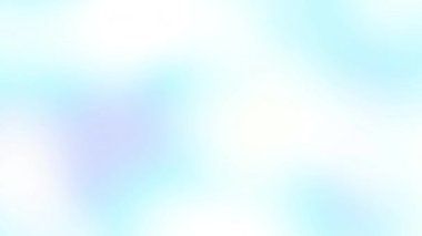 Bulanık pastel mavi ve beyaz gradyan dinamik soyut arkaplan. Hipnotik ışık hareketi
