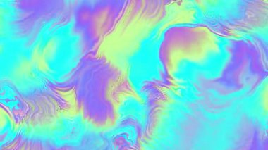Renkli soyut animasyon arka planı. Şeffaf çok renkli cam yüzeyin hareketi. Sıvı etkisinin aktif hareketi. Kavramsal sanat. Gökkuşağı gradyanı. Kusursuz 3D döngü oluşturucu