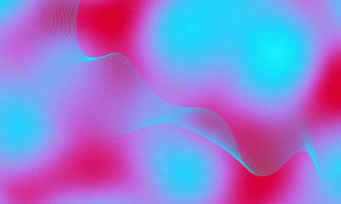 Dinamik dalgalar ve çizgilerle soyut vektör arkaplanı. Tasarım için uygun tasarım