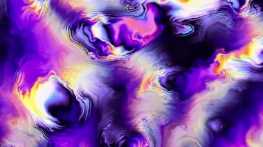 Renkli Kusursuz Sıvı Sanat Soyut Arkaplan. canlandırma