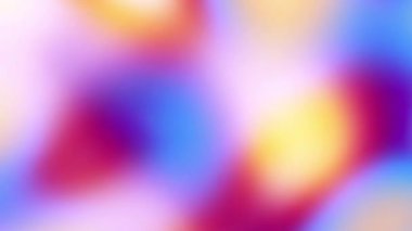 4k içinde renkli gradyan soyut döngü arkaplan canlandırması tekrarlanıyor