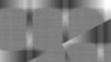 Soyut modern gri gürültü arkaplan tasarımı, kare şekilli, dokulu beyaz şeffaf malzeme katmanları rastgele geometrik desen.