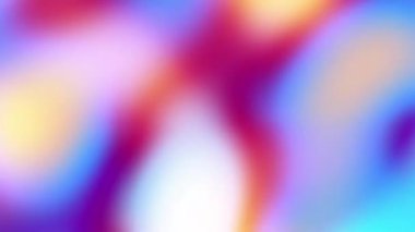 4k içinde renkli gradyan soyut döngü arkaplan canlandırması tekrarlanıyor