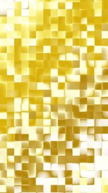 Soyut Dijital Veri Teknolojisi Izgara Mozaik Döngü 4k Soyut bir arkaplan animasyonu Dijital veri teknolojisi grafik ızgarası dikişsiz döngüsü