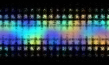 soyut teknoloji parçacıkları yarım ton arkaplan