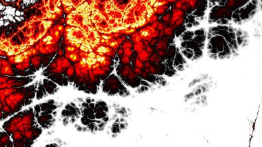 Organik hareketli kırmızı fütüristik teknoloji arka planı. Enerji kaplama satırları arka planı