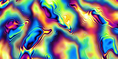 Dinamik, renkli soyut Psikedelik desen ve canlı renkler, yaratıcı projeler ve görsel uyarılma için mükemmel..