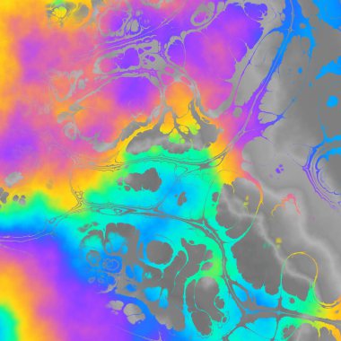 Soyut, dalgalı, harika, psikedelik arka plan.