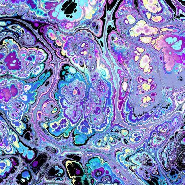 Soyut, dalgalı, harika, psikedelik arka plan.