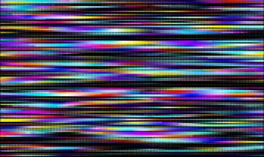 Modern dinamik tasarımlar için yatay bulanık çizgileri olan soyut yarım ton deseni. Retro esinlenmiş noktalı desen ve solgunluk etkisi