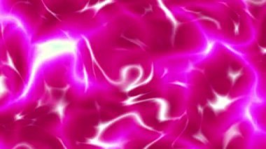 Büyüleyici eflatun mürekkep sıvısı akışkan hareketlerle akıyor ve kıvrılıyor. 4k döngüsü