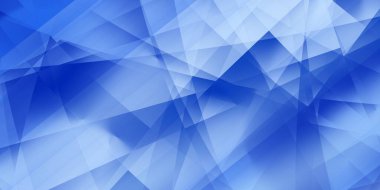 Mavinin çeşitli tonlarında çarpıcı bir soyut desen, arka plan ve dijital tasarım projeleri için ideal