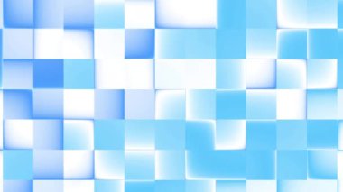 Işık ve karanlık karelerin yer aldığı bu canlı mavi mozaik dijital tasarımlar, arka planlar ve görsel sanatlar projeleri için mükemmeldir.